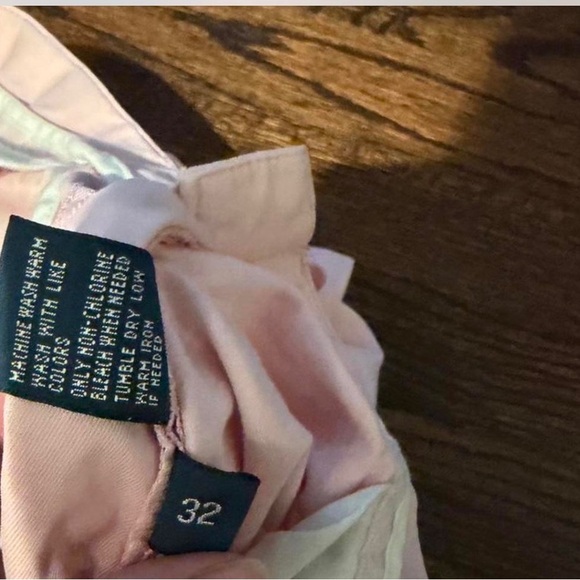 Polo by Ralph Lauren Light Pink Cotton Bermuda Shorts - Picture 3 of 4